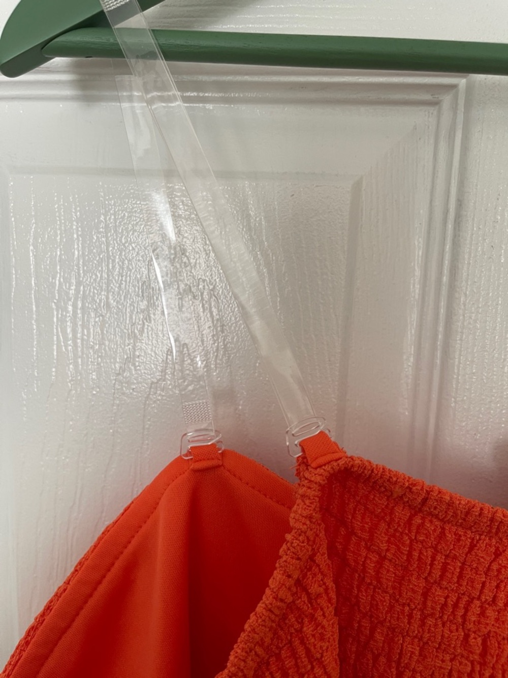 NWT.....Women’s Orange Off-Shoulder Jumpsuit - Picture 12 of 13